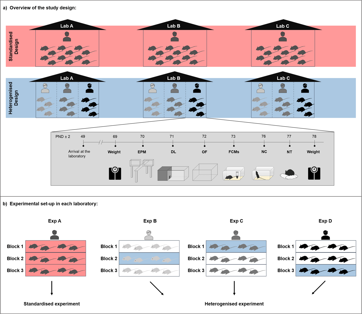 Do multiple experimenters improve the reproducibility of animal studies?